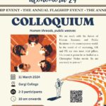Colloquium – Human Threads, Public Weaves under Alohomora’24 : Register Now
